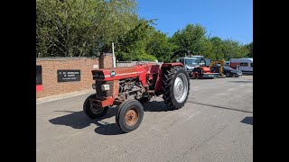 Mey Ferguson 188 Tractor Walkaround Video