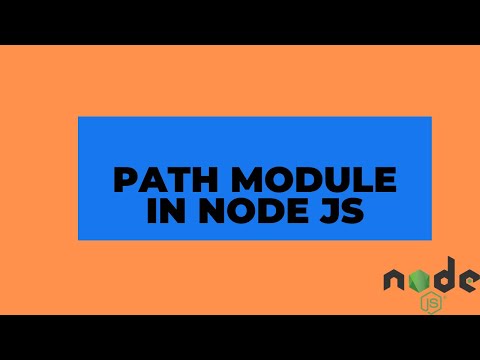 14# what are the Path Module used in Node js || code word