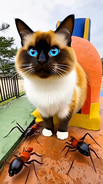 ADA KUCING PERSIA GATEL-GATEL DIGIGIT SEMUT