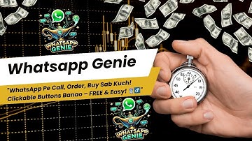 Send Free WhatsApp Messages with Menu & Call Now Button | One-Time Investment | whatsapp Genie