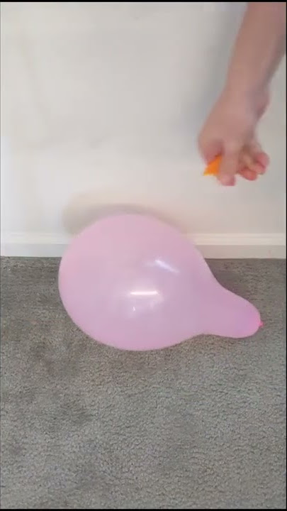 Memecahkan Balon dengan Kulit Jeruk