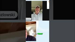 Coz, Bob's Dad & Free Lobster: Funny Stories on a Video Call #shorts