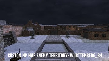 Unfinished/Unreleased custom mp Enemy Territory map: Wurttemberg b4