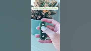 Quiet AND Clicky Magnetic Fidget Slider