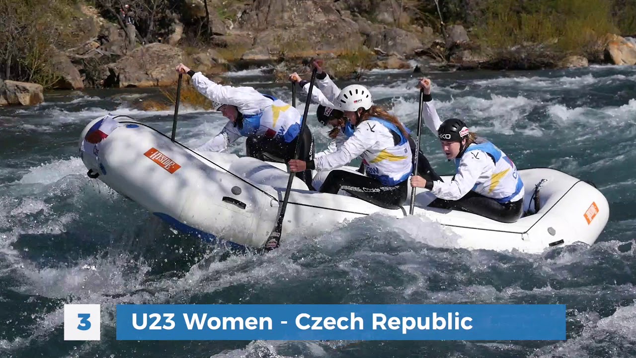 Sprint Rafting U19/23 Sprint - 2018 IRF Rafting World Championships Argentina - YouTube
