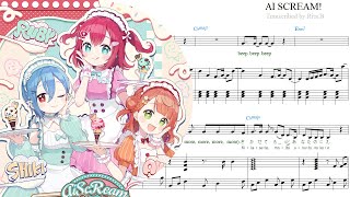 Ai♡Scream! (Duo for voice and piano. Lyrics/chords) - AiScReam