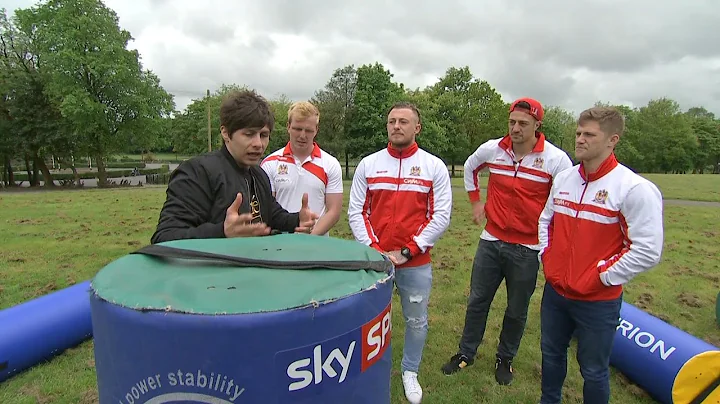 Wigan Warriors get in Magic spirit with Ben Hanlin