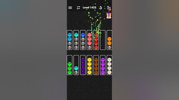 Level 1425 - Color Ball Sort Solution