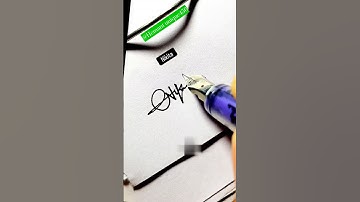 How to sign Nikita name 📛 #signature #shorts #signoartist