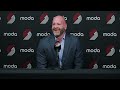 Joe Cronin Discusses Roster Changes, Expectations At 2025 Media Day | Portland Trail Blazers