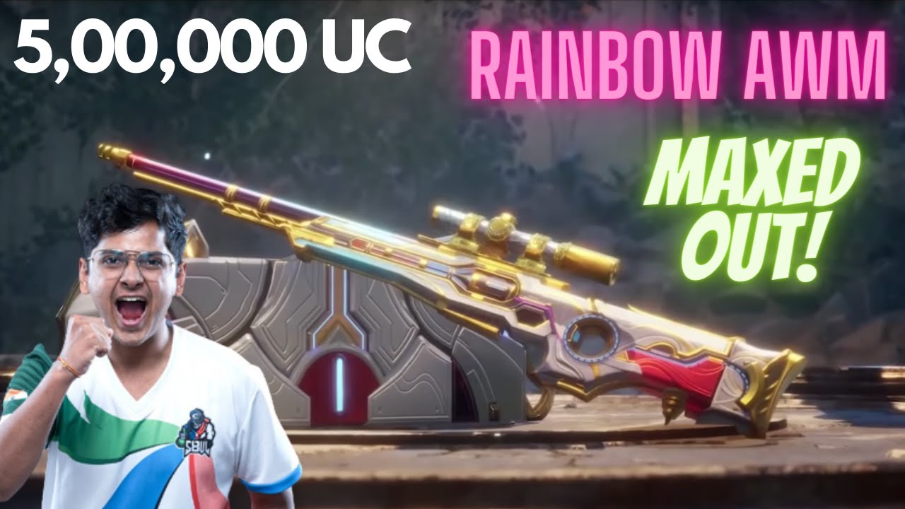 AWM Crate Opening | New Rainbow Drake AWM Maxed OUT!
