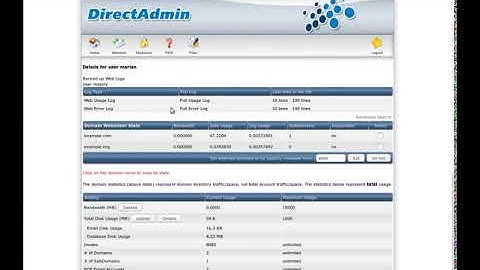 DirectAdmin - How to check php errors?