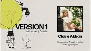 Claire Akkan on creative writing about NYC, staying disciplined, and designing vintage bags