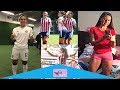 Jugadora de Chivas festeja gol al estilo de Pizarro ! - YouTube