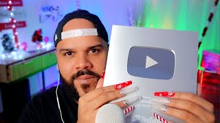 ASMR SUR MON TROPHÉE YOUTUBE 🏆( ET C'EST GRAVE RELAXANT )😌