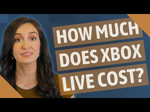 How Much Does Xbox Live Cost?
