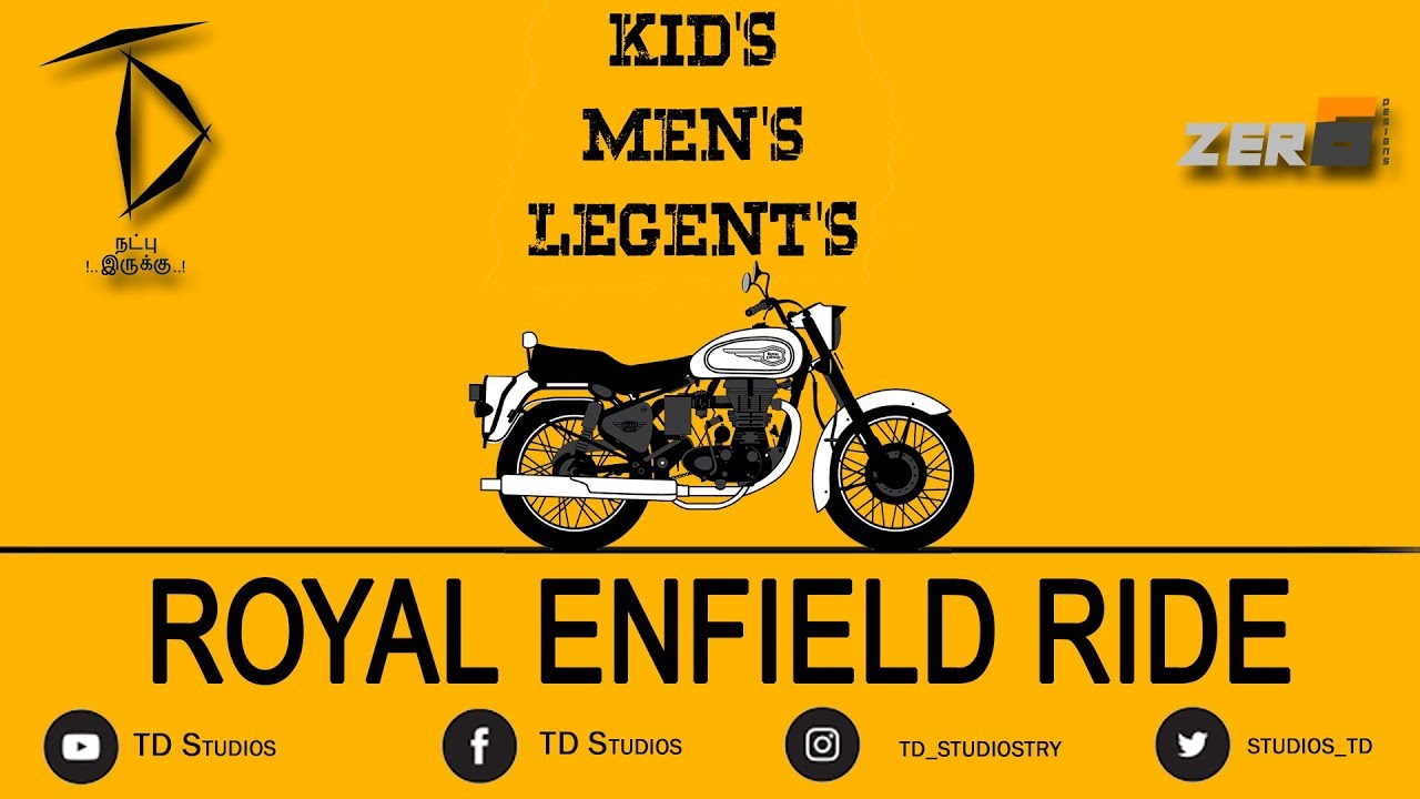 Kids Mens Legends - E02 (Royal Enfield Ride) I TD STUDIOS