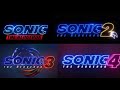 Sonic Movie 1 2 3 4 Logos Reveal