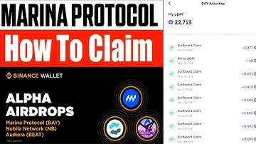 Marina protocol claim and lising  || Marina protocol new update today 