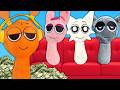 Last To Leave Couch Wins $10,000! - Sprunki Plush