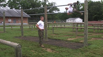USMC OCS Obstacle Course Techniques Part 4