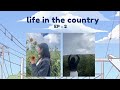 Life in the country ep  2  going camping  making dinner with friends  saying bye to friends 