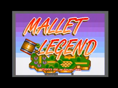 MALLET LEGEND メガドライブ Mega Drive Longplay - Mallet Legend (Whac-a-Critter) - YouTube