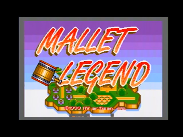 MALLET LEGEND メガドライブ Mega Drive Longplay - Mallet Legend (Whac-a-Critter) - YouTube