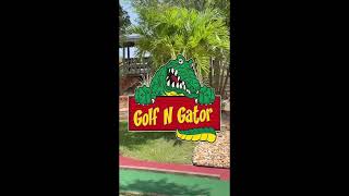 Twinning At Golf N Gator Mini Golf Open - Cocoa Beach, Florida Promo Video #minigolf
