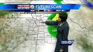 Approaching cold front brings chance for rain Saturday