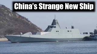 China's Radical Stealth Ship Showcases New Technology