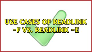 Use cases of readlink -f vs. readlink -e