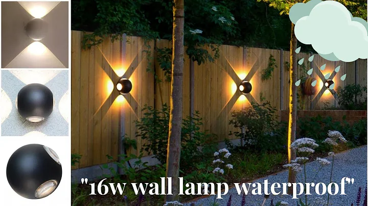 16W Round Led Wall Lamp | Waterproof IP65 Indoor /Outdoor | Smartway Lighting |