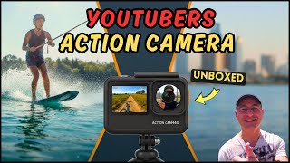 Unboxing a NEW Action Camera, First Impressions for YouTubers