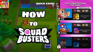 Squad Busters Quick Guide by Prince | Clash Royale Clash Of Clans |