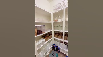 Organize with me Pantry edition #pantryorganization #pantry #pantryorganizationideas #decoratewithme