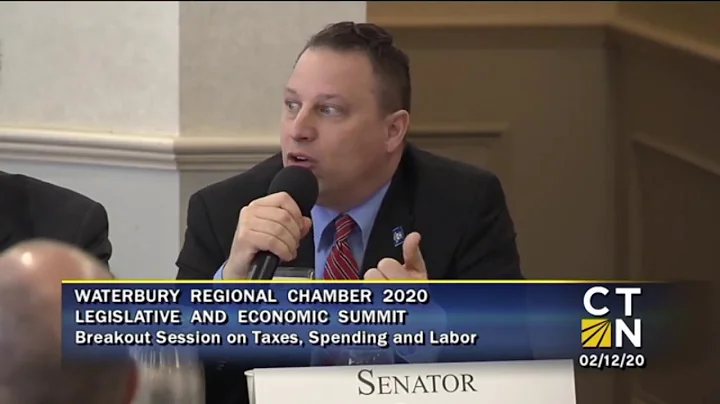 State Senator Rob Sampson Waterbury Chamber Legislative Summit Economic Growth 2 12 20