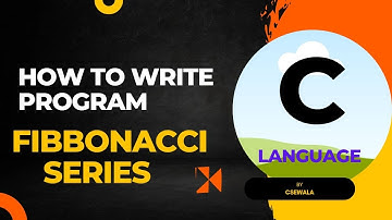 FIBONACCI SEQUENCE IN C LANGUAGE | 0,1,1,2,3,5.... PATTERN How to print Fibonacci series #fibbonaci