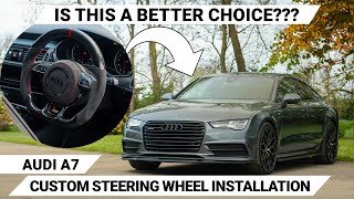 Custom Audi A7 Steering Wheel Upgrade | Transform Your Ride Today