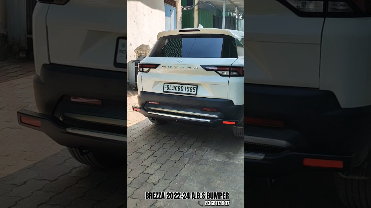 BREZZA 2022-24  BUMPER GUARD 