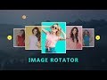 Image rotator using html and css 3  website design