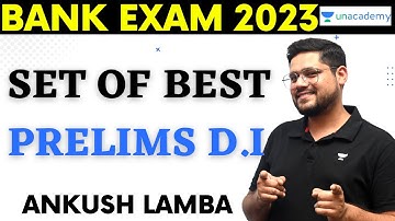 All Bank Exams | Marathon on pre level DI | By Ankush Lamba