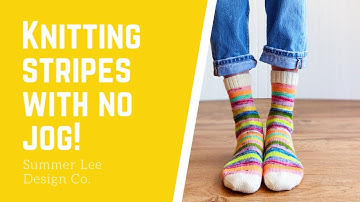 Avoiding a Jog When Knitting Different Colored Stripes in the Round