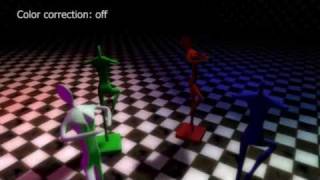 Color Correction using 3D lookup table - OpenGL/GLSL screenshot 4
