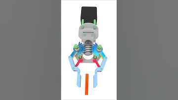 Infinite Rotation Robotic Gripper #design #engineering #mechanical #mechanism #cad #solidworks