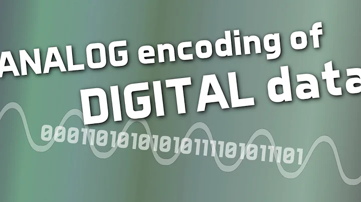 Analog Encoding of Digital Data