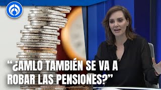 Lilly Téllez critica iniciativa de AMLO sobre pensiones: “ofrece 100% y será lo contrario”