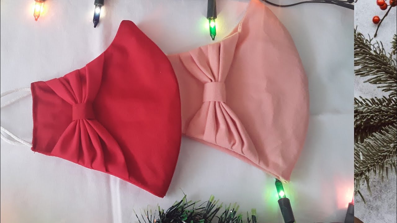 Máscara anatômica com laço