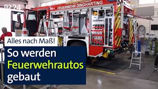 Feuerwehrautos Maßgefertigt Für Den Einsatz Abendschau Br24