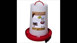 Poultry fountain, heated Auto Waterer, can also be used for outdoor feral cats as well